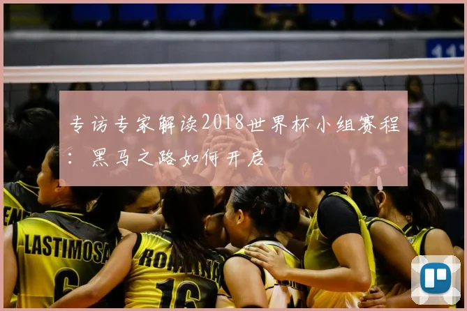 专访专家解读2018世界杯小组赛程:黑马之路如何开启