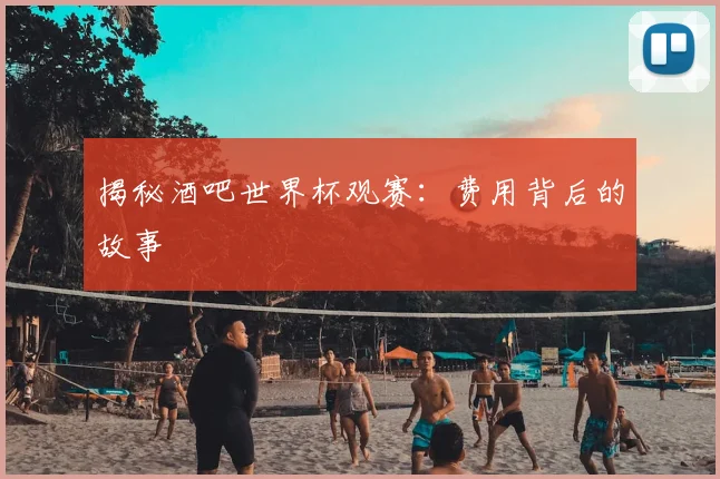 揭秘酒吧世界杯观赛：费用背后的故事